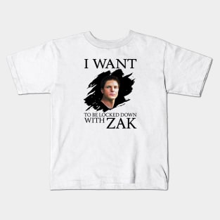 Ndash I Want Be Locked Down With Zak Bagans Kids T-Shirt